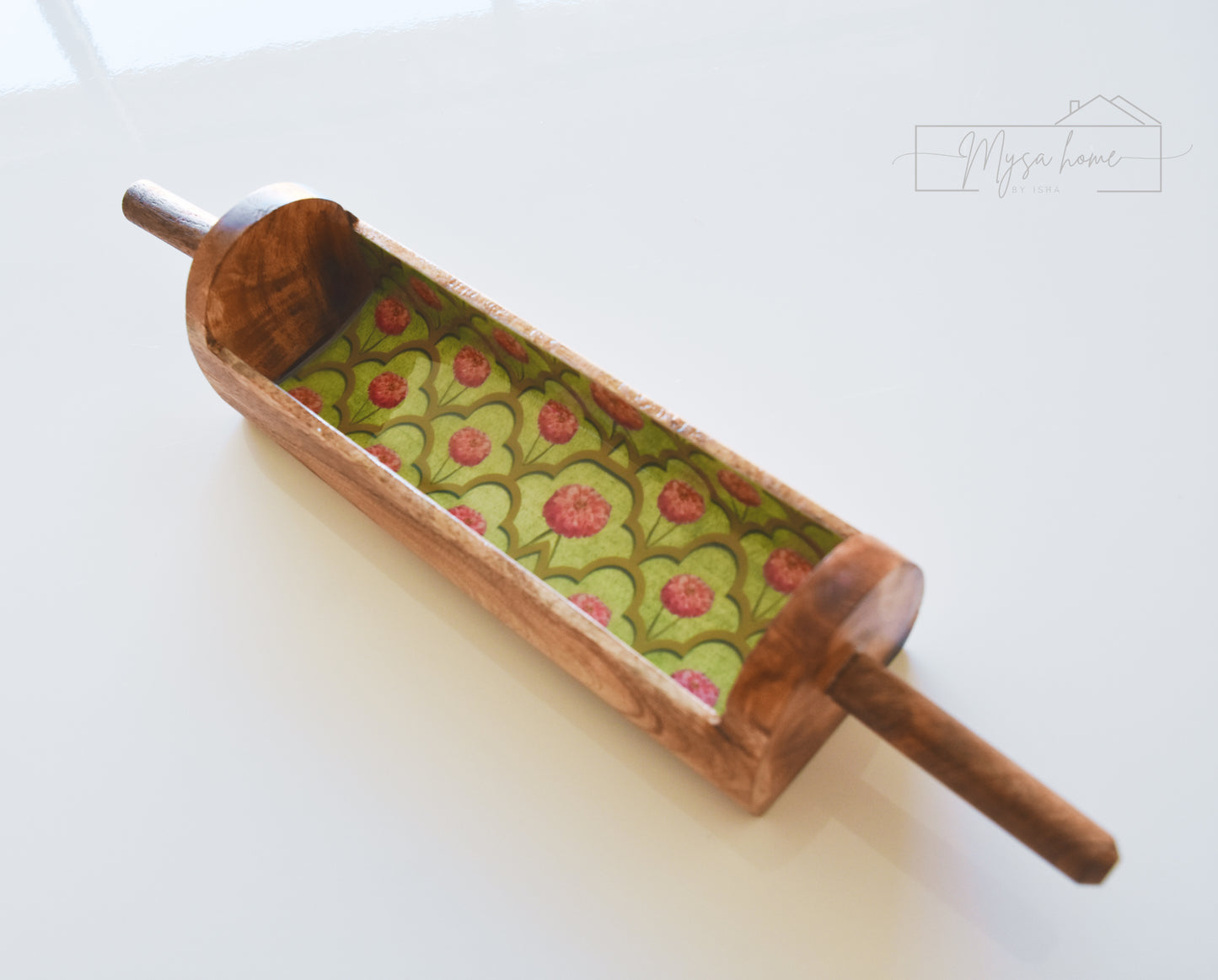 Roll Pin/ Belan Platter - Green