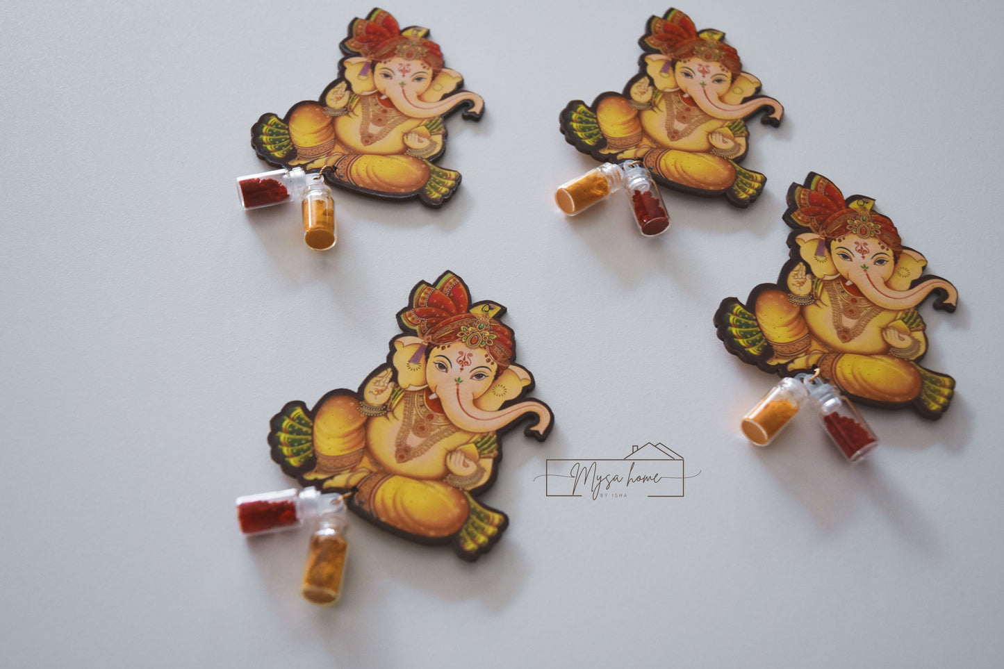 Haldi Kum-Kum Favor - Ganesha