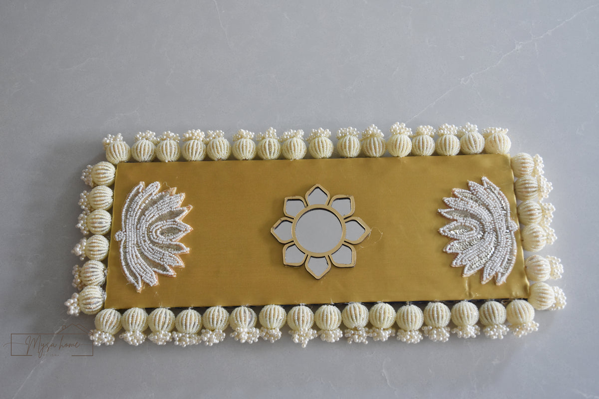 Rangoli: Reversible Rectangle 16”x6”