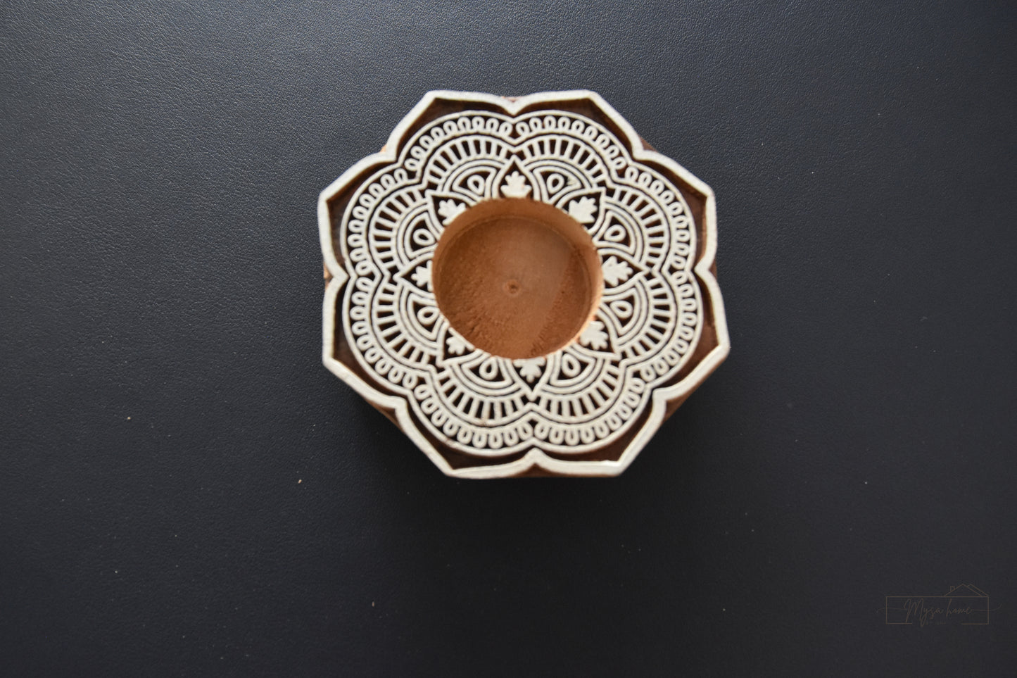 Tea Light - Wooden Block