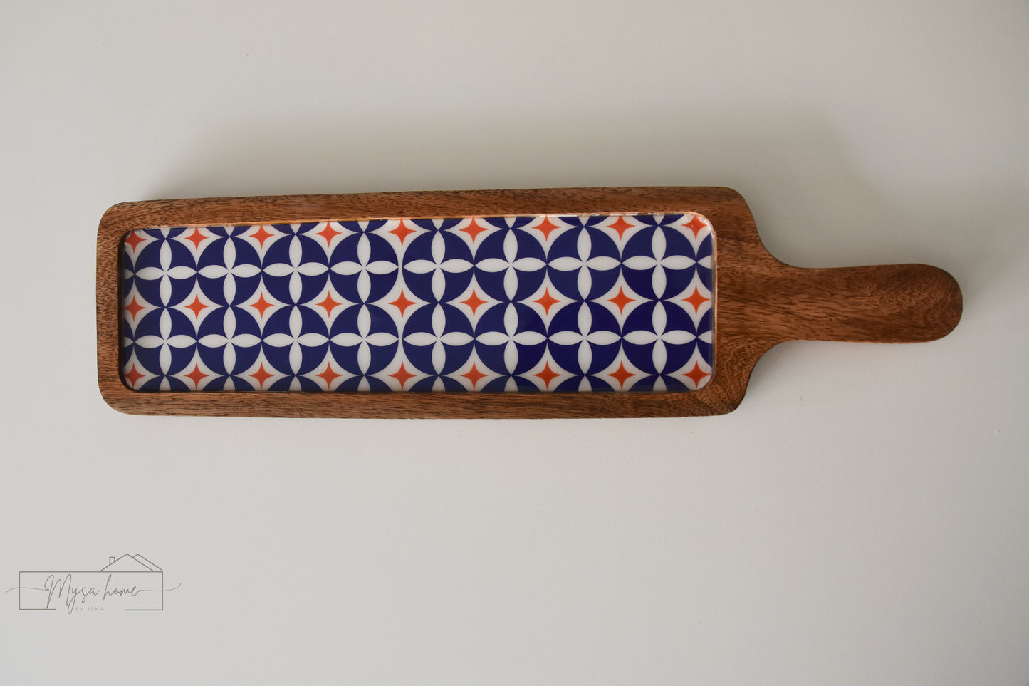 Bat Platter ๐ - Blue Mosaic