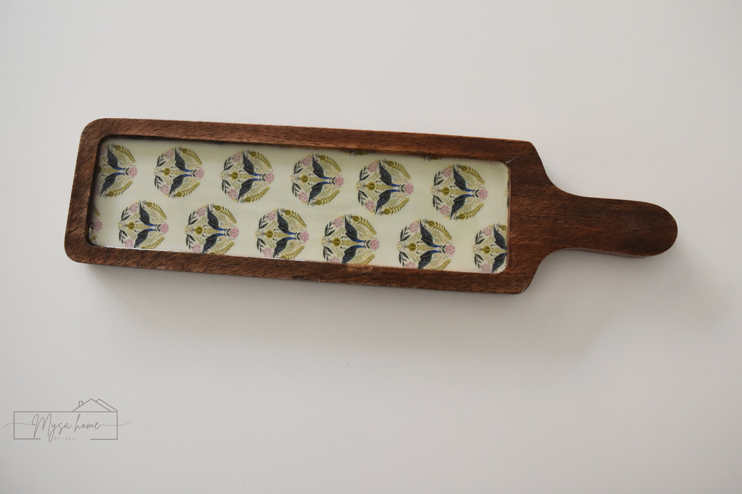 Bat Platter 🏏 - Peacock Love