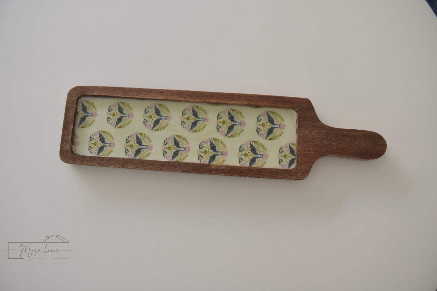Bat Platter 🏏 - Peacock Love