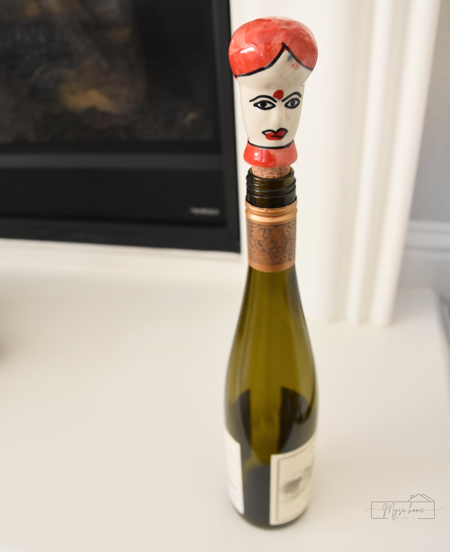 Raja Rani Bottle Stopper Set
