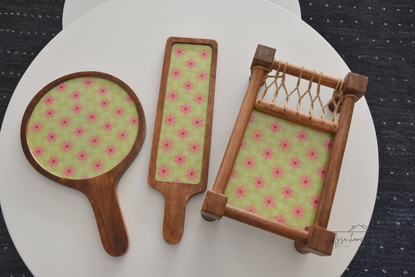 Wood Serving patters