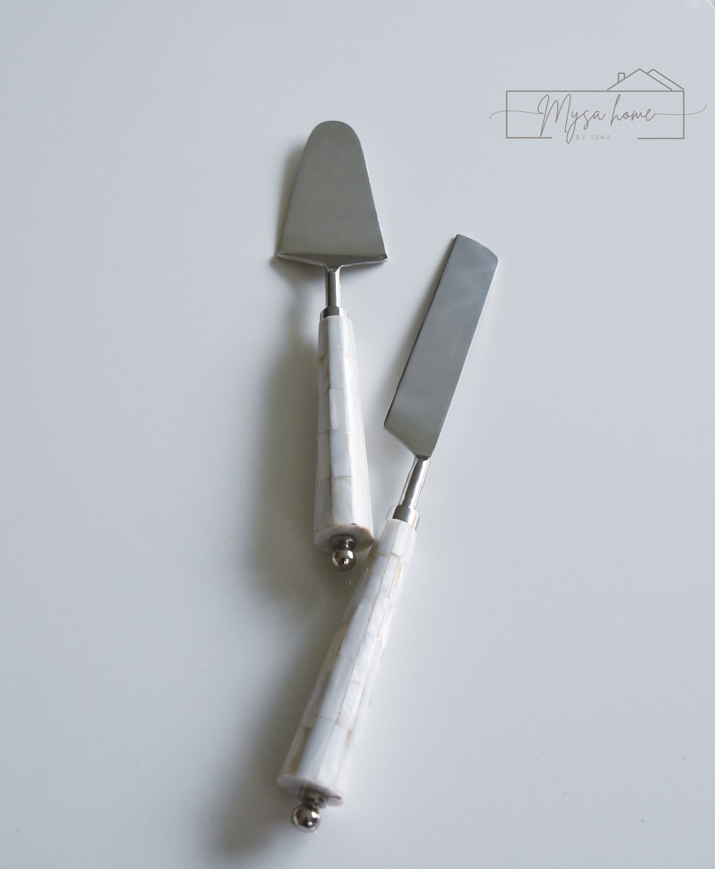Cake Cutting Set - Mother of Pearl