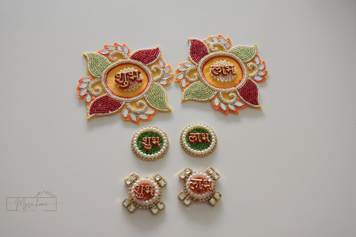 Shubh-Laabh Saun for doors and mandir - 2