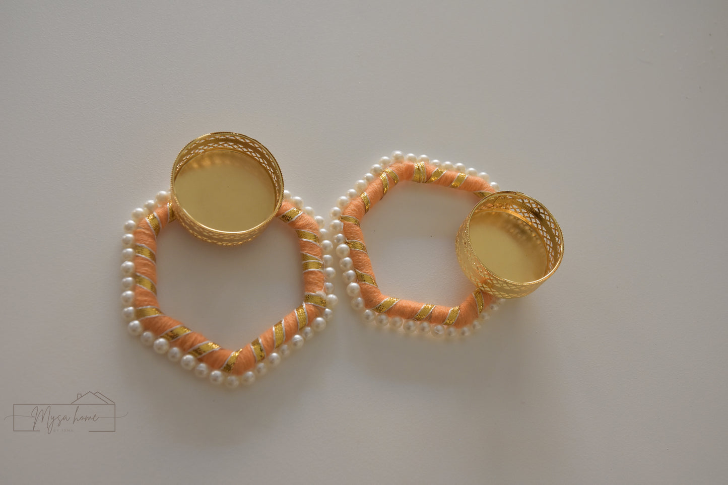 Tea Light - Thread bangle Hexagon