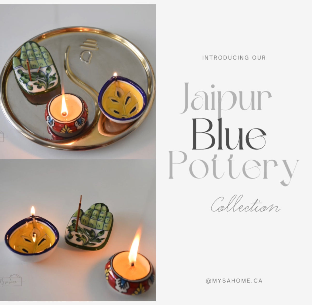 Blue Pottery Artisanal