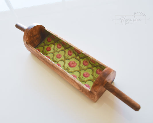 Roll Pin/ Belan Platter - Green