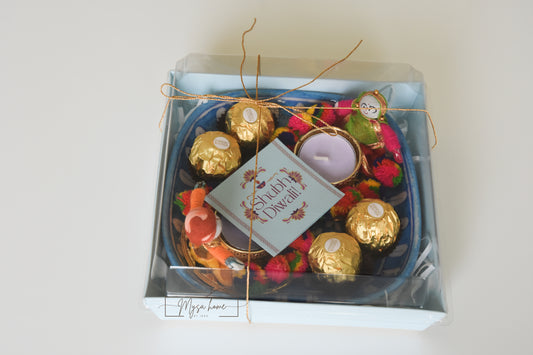 Customizable Diwali hamper – artisan festive gift set with handcrafted items