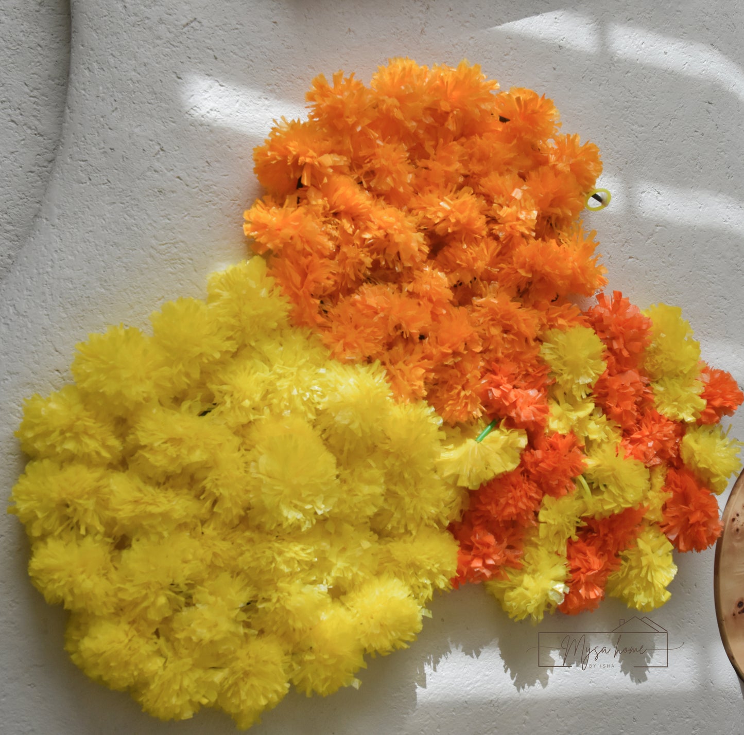 Artificial Marigold Garland Strings