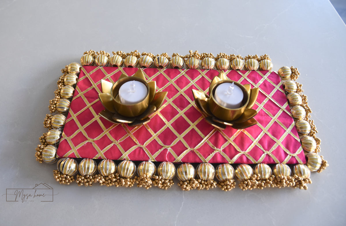 Rangoli: Reversible Rectangle 12x6"