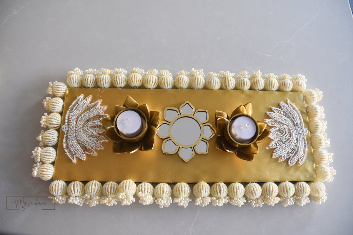 Rangoli: Reversible Rectangle 16”x6”
