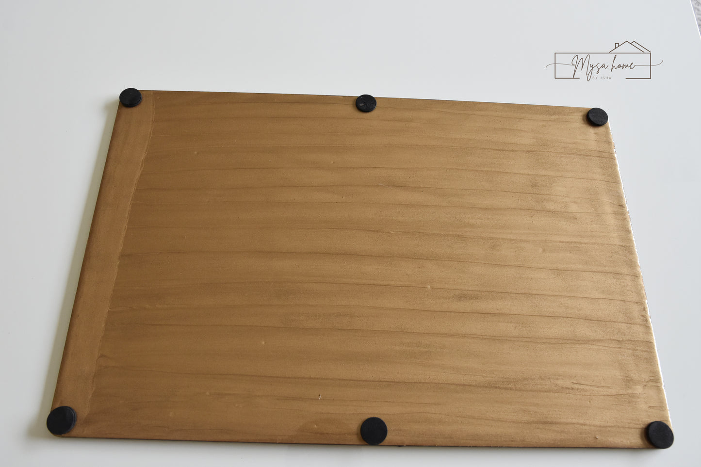 Serving Tray Set - Noir Collection