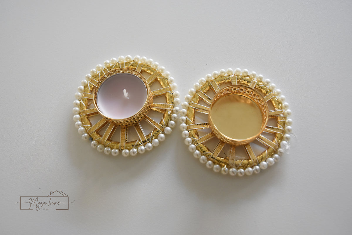 Tea Light - Thread bangle