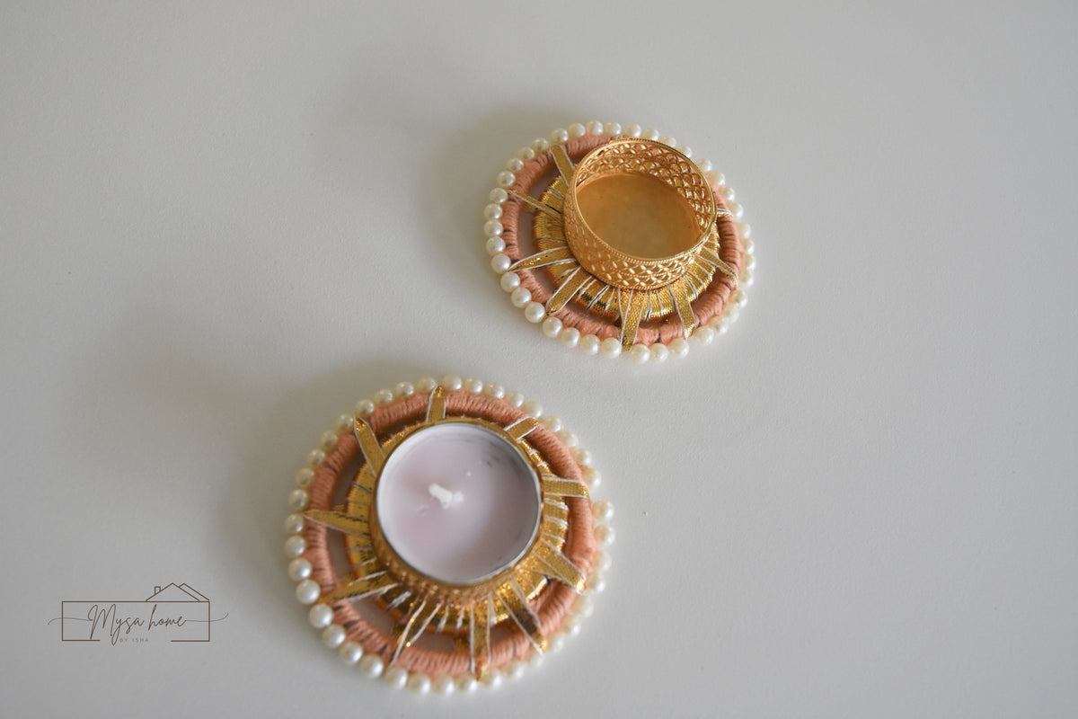 Tea Light - Thread bangle