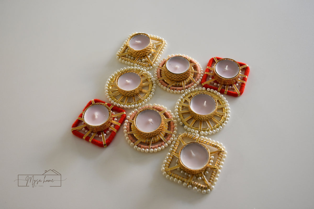 Tea Light - Thread bangle
