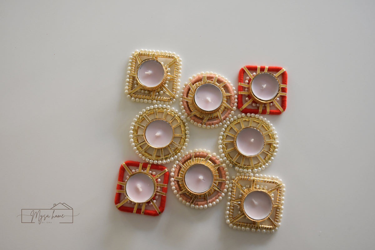 Tea Light - Thread bangle