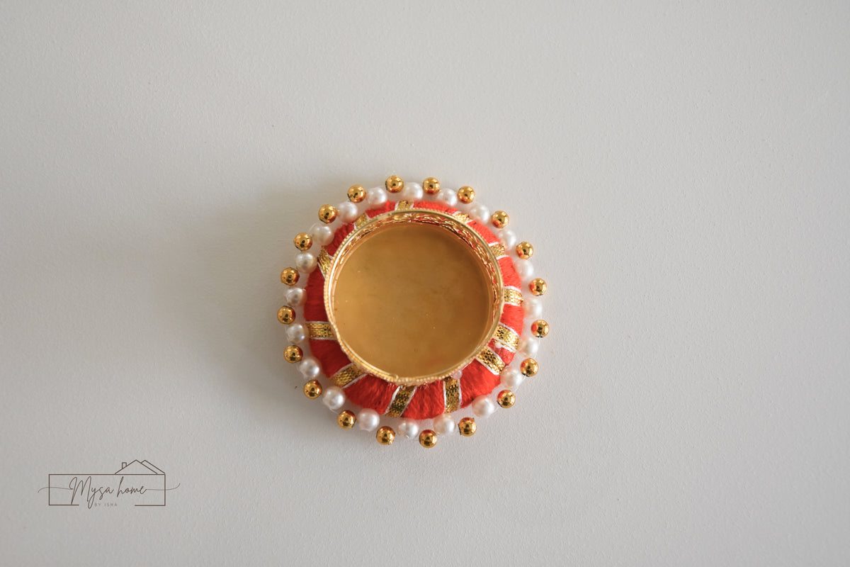 Tea Light - Thread Round Small
