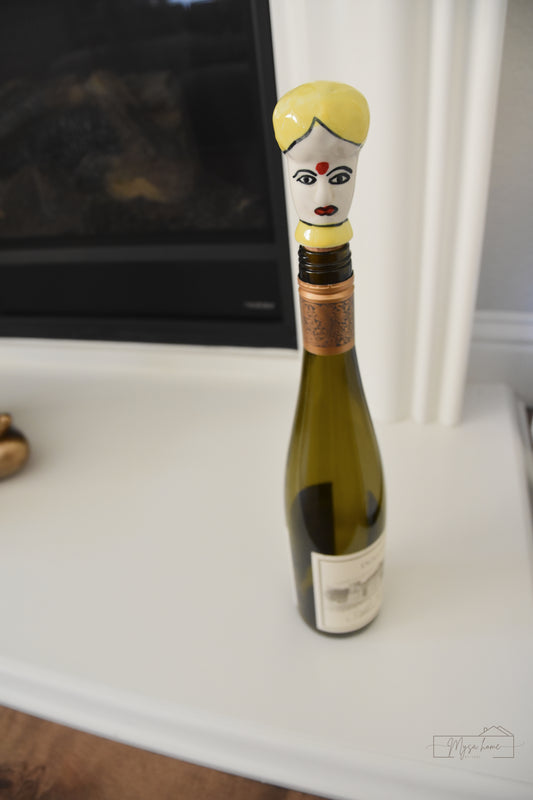 Blue Pottery - Zara Bottle Stopper