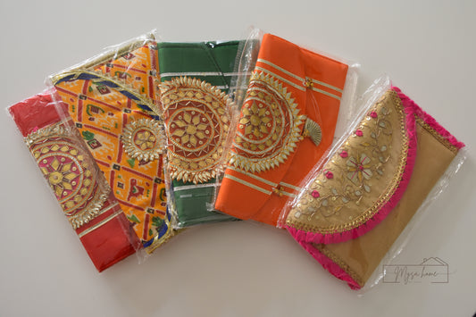 Fabric Envelope with Gota detailing