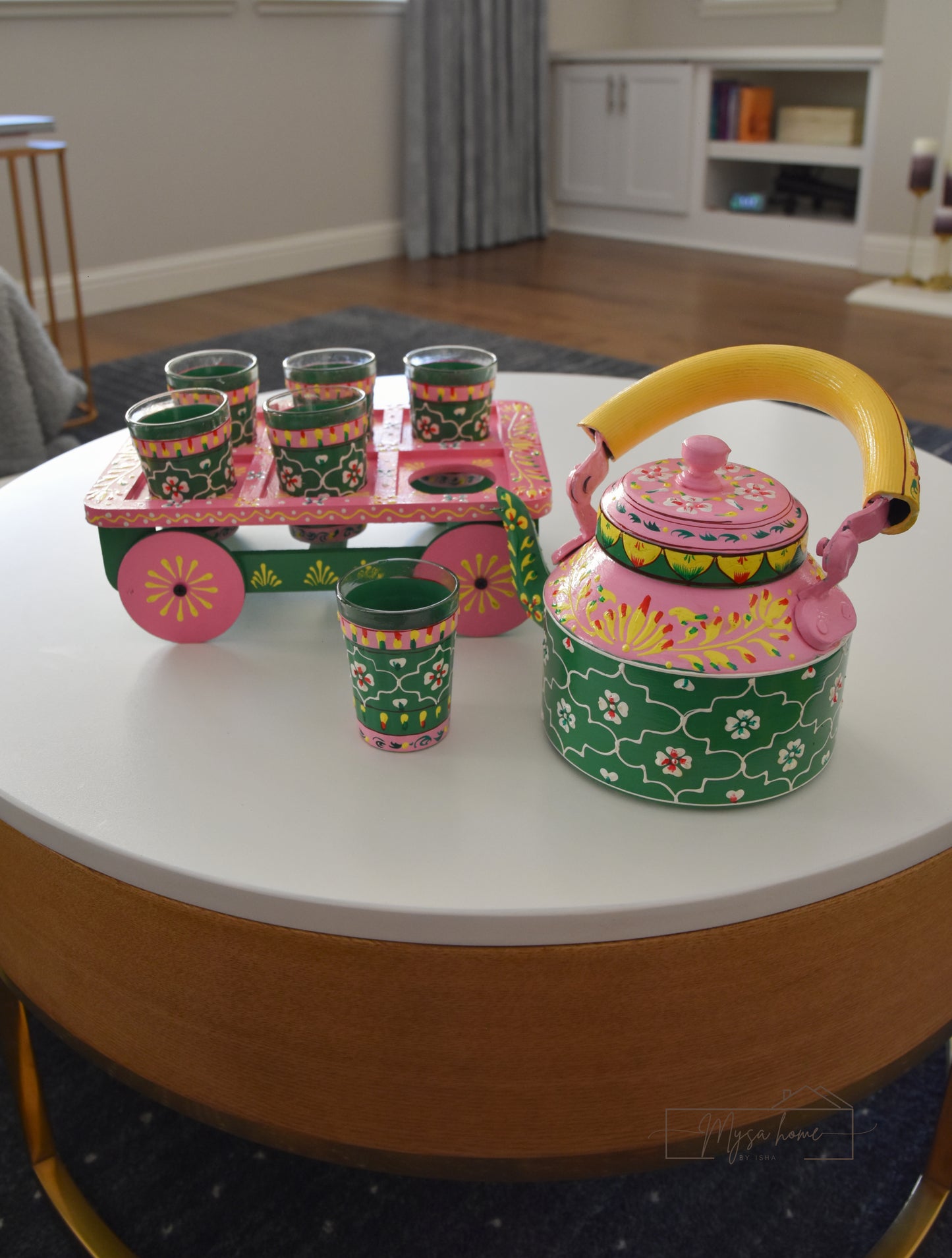 Teapot/ Kettle - Patola Hand Painted