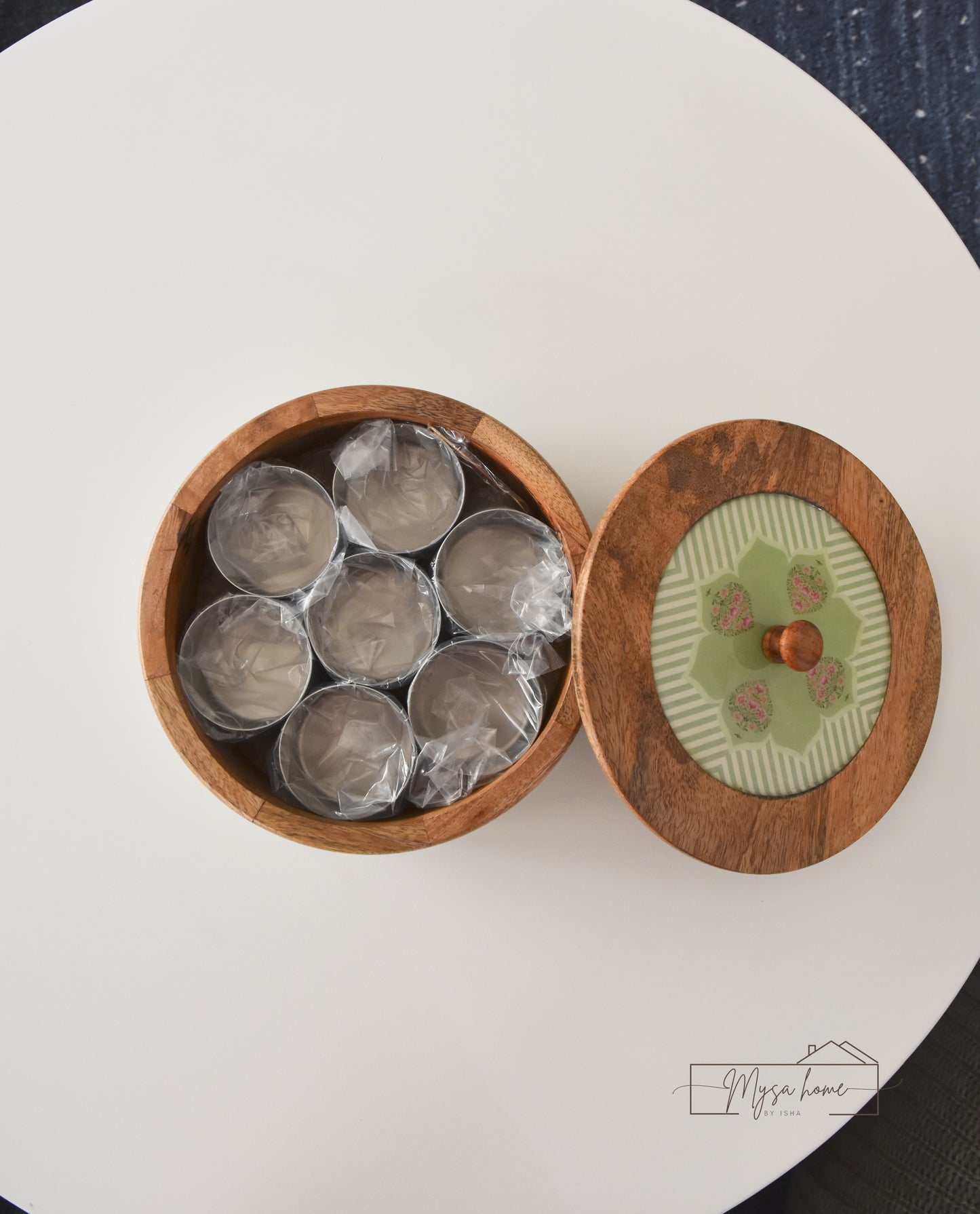 Wood Masala Box - Baagh