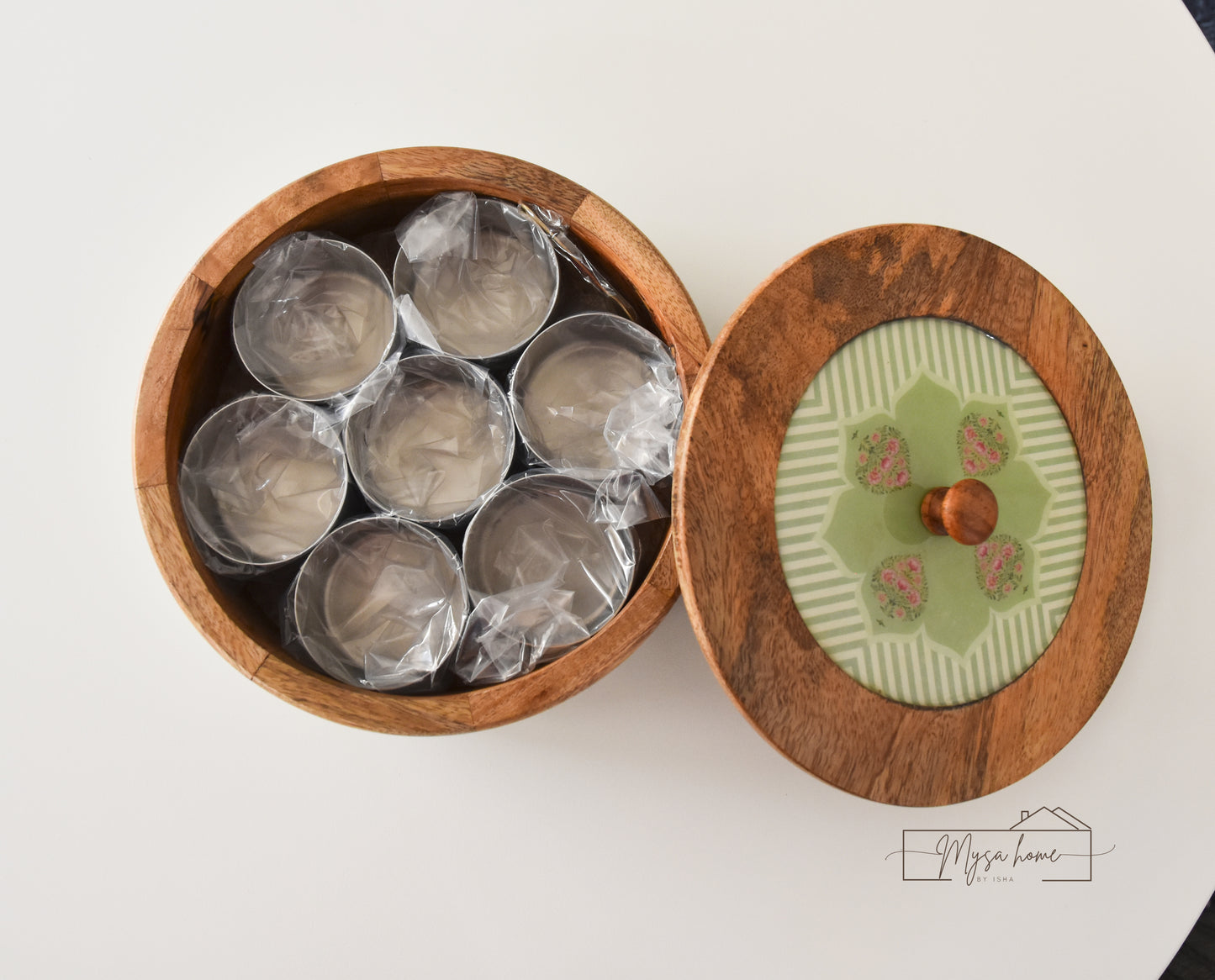 Wood Masala Box - Baagh