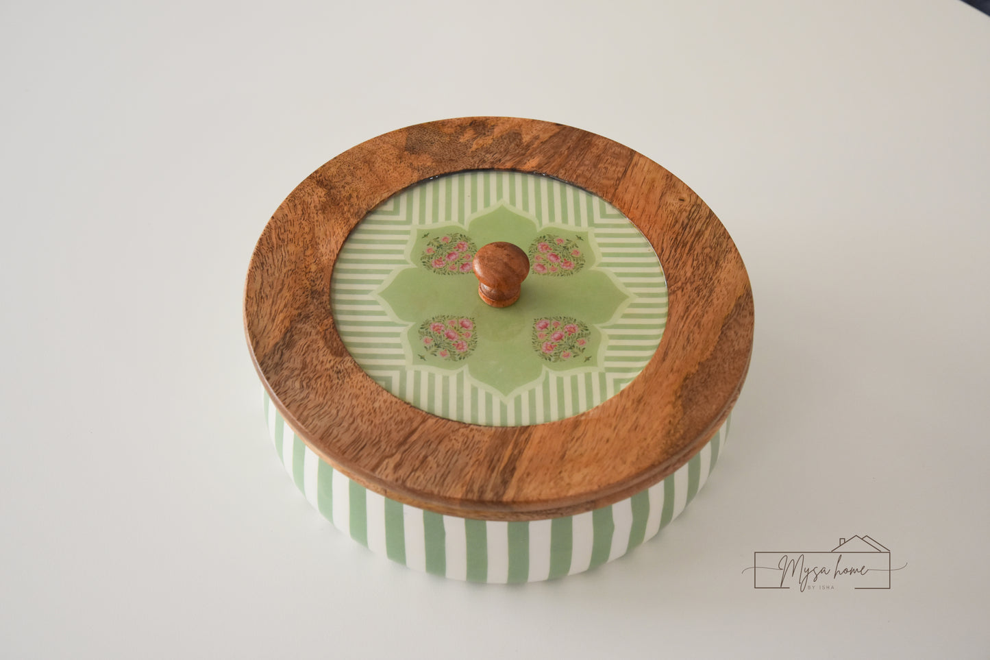 Wood Masala Box - Baagh