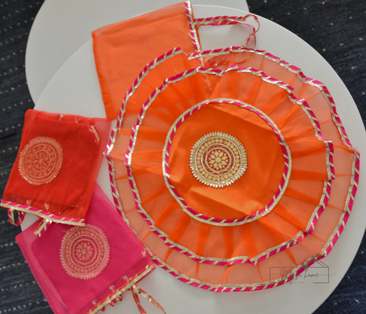 Thaal Cover/ Thaal Posh | Organza