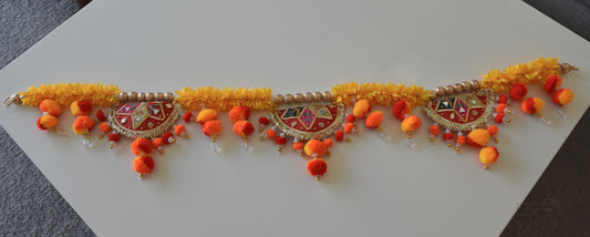 Toran/ Banderwall -Red Yellow